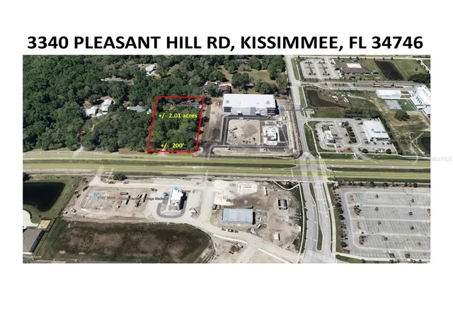 Land for sale at 3340 Pleasant Hl Rd, KISSIMMEE, FL 34746 | MLS# O6378451