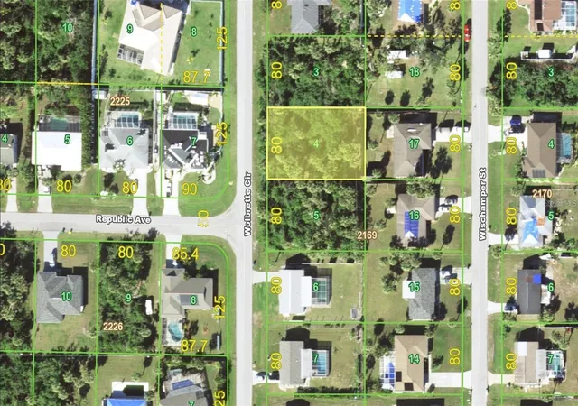Photo 2 of Land for sale at 18124 Wolbrette Cir, Port Charlotte, FL 33948 | MLS# C7521275 | Listing updated on 2026-03-11