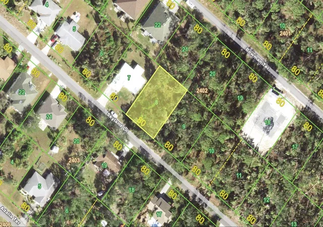 Photo 1 of Land for sale at 384 Skyland Ln, Port Charlotte, FL 33953 | MLS# D6145980 | Listing updated on 2026-10-15