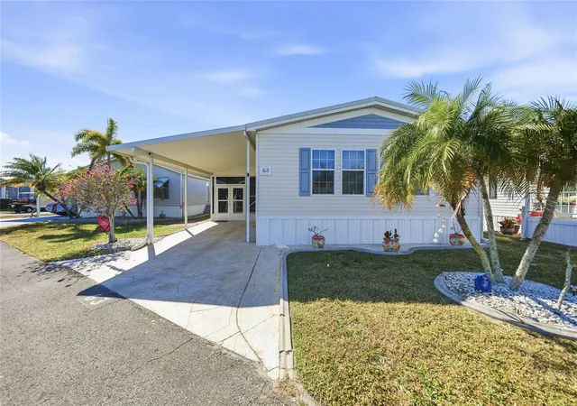 Photo 1 of Manufactured home for sale at 10100 Burnt Store Rd #63, Punta Gorda, FL 33950 | MLS# C7521692 | Listing updated on 2026-03-11