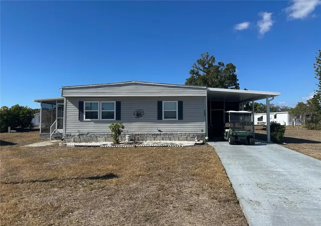 Photo 1 of Manufactured home for sale at 6881 Holo Ct, North Port, FL 34287 | MLS# A4682136 | Listing updated on 2026-09-17