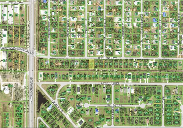 Photo 2 of Land for sale at 9105 Fruitland Ave, Englewood, FL 34224 | MLS# D6146190 | Listing updated on 2026-08-17