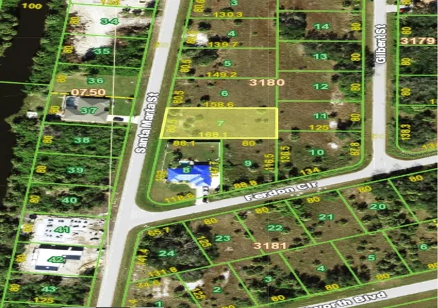 Photo 1 of Land for sale at 302 Santa Marta St, Port Charlotte, FL 33954 | MLS# C7522177 | Listing updated on 2026-10-24