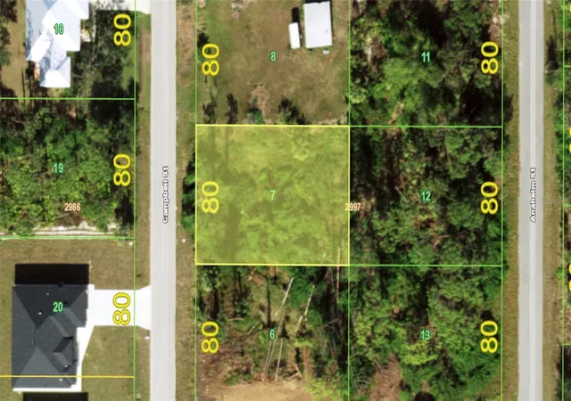 Photo 1 of Land for sale at 1158 Campbell St, Port Charlotte, FL 33953 | MLS# O6384309 | Listing updated on 2026-10-01
