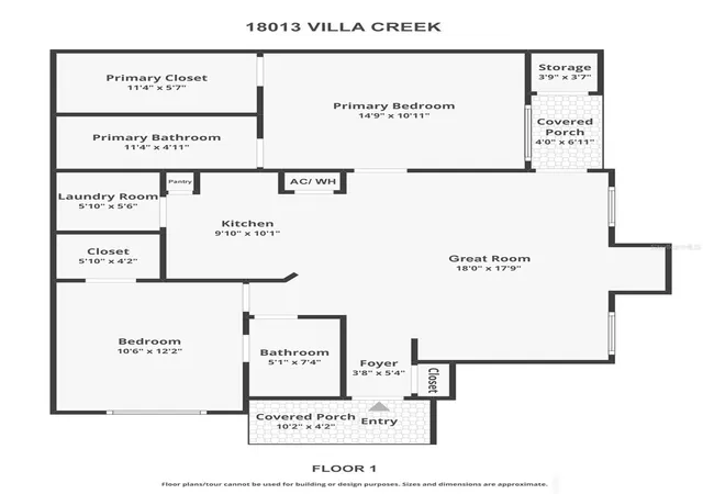 Listing Photo 4 - Condo for sale in building located at 18013 Villa Creek Dr, TAMPA, FL 33647