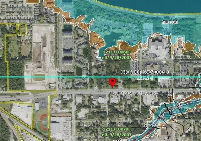 Photo 3 of Land for sale at 1720 W 1st Street, Sanford, FL 32771 | MLS# O6385742 | Listing updated on 2026-07-29
