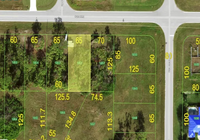 Photo 1 of Land for sale at 123 Sunset Rd, Rotonda West, FL 33947 | MLS# A4684478 | Listing updated on 2026-08-01