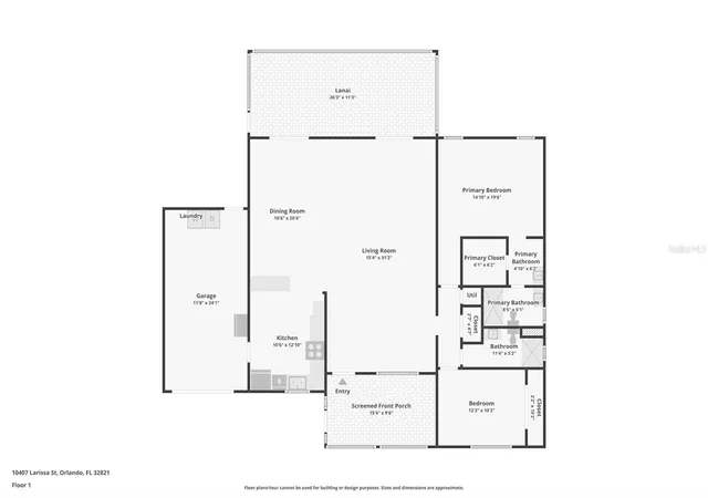 Photo 2 of Single family home for sale at 10407 Larissa St, Orlando, FL 32821 | MLS# TB8481884 | Listing updated on 2026-09-30