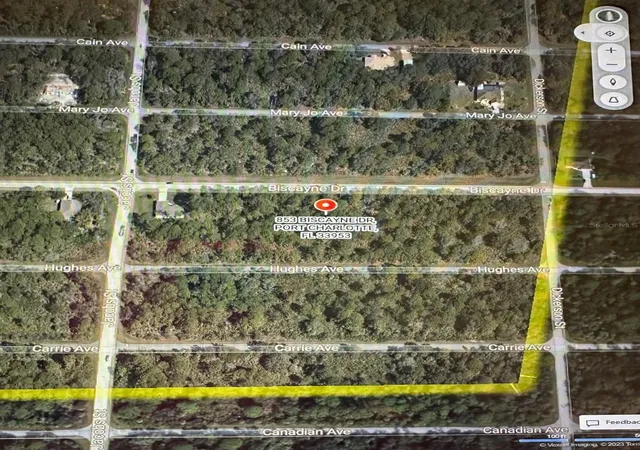 Photo 1 of Land for sale at 853 Biscayne Dr, Port Charlotte, FL 33953 | MLS# A4684612 | Listing updated on 2026-03-03