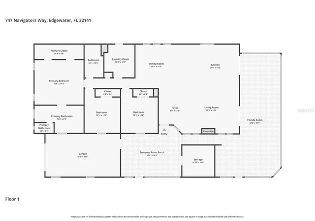 73rd image of 747 Navigators Wy, Edgewater, FL 32141 | MLS# NS1087510