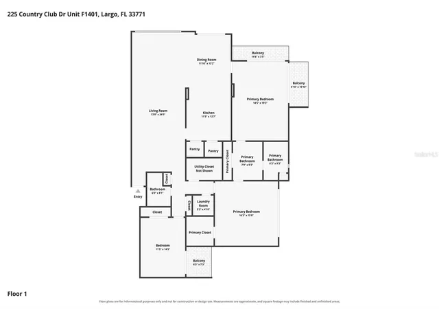 41st image of 225 Country Club Dr #F-1401, Largo, FL 33771 | MLS# TB8482462