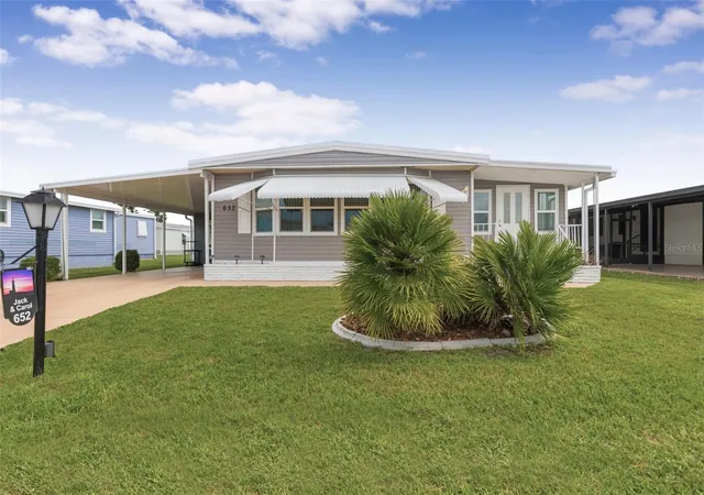 Photo 1 of Manufactured home for sale at 652 La Sala, North Port, FL 34287 | MLS# TB8482464 | Listing updated on 2026-09-22