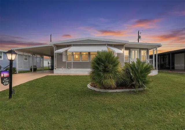 Photo 2 of Manufactured home for sale at 652 La Sala, North Port, FL 34287 | MLS# TB8482464 | Listing updated on 2026-09-22