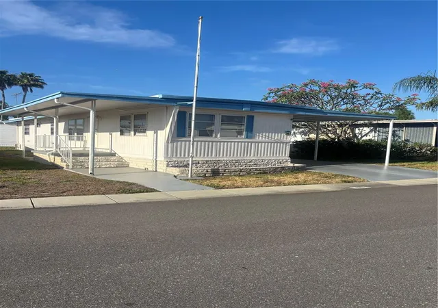 Photo 1 of Manufactured home for sale at 7901 40th Avenue N #60, Saint Petersburg, FL 33709 | MLS# TB8483510 | Listing updated on 2026-09-29