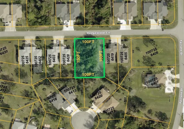 Photo 1 of Land for sale at Hedgewood Cir, North Port, FL 34288 | MLS# A4685148 | Listing updated on 2026-06-17