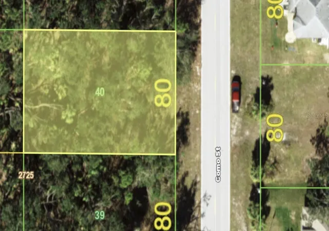 Photo 2 of Land for sale at 3059 Como St, Port Charlotte, FL 33948 | MLS# A4685168 | Listing updated on 2026-03-19
