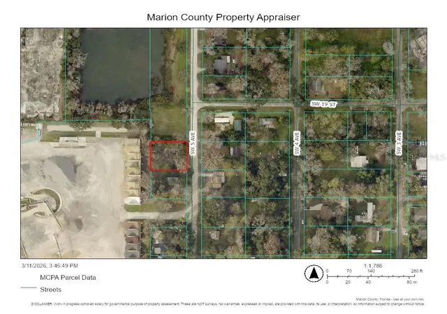 Photo 1 of Land for sale at 1910 Sw 5th Avenue, Ocala, FL 34471 | MLS# OM720645 | Listing updated on 2026-03-12