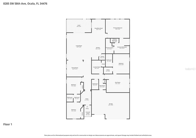 Photo 3 of Single family home for sale at 8285 SW 58th Avenue, Ocala, FL 34476 | MLS# OM720693 | Listing updated on 2026-09-30