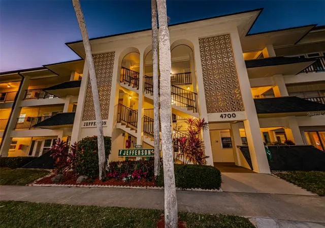 Photo 1 of Condo for sale at 4700 Cove Cir #110, Saint Petersburg, FL 33708 | MLS# TB8486463 | Listing updated on 2026-08-14