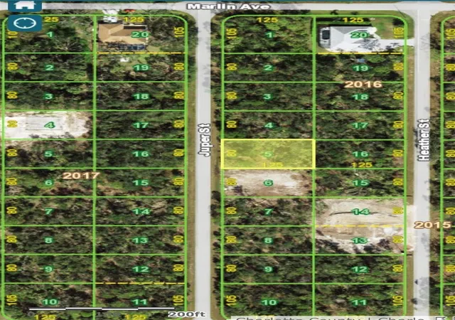 Photo 2 of Land for sale at 166 Juper St, Port Charlotte, FL 33953 | MLS# O6390758 | Listing updated on 2026-07-23
