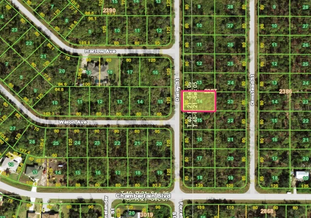 Photo 1 of Land for sale at 486 Dailey St, Port Charlotte, FL 33953 | MLS# A4686275 | Listing updated on 2026-03-16