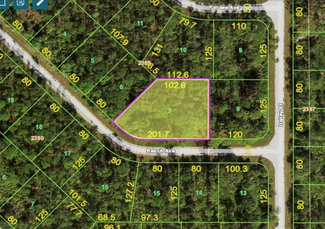 Photo 1 of Land for sale at 12550 Ranch Ave, Port Charlotte, FL 33953 | MLS# A4686280 | Listing updated on 2026-03-16