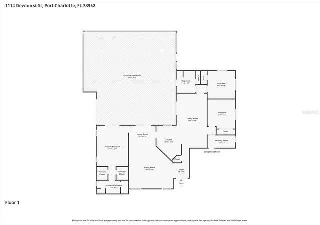 Photo 53 of Single family home for sale at 1114 Dewhurst St, Port Charlotte, FL 33952 | MLS# N6143420 | Listing updated on 2026-09-02