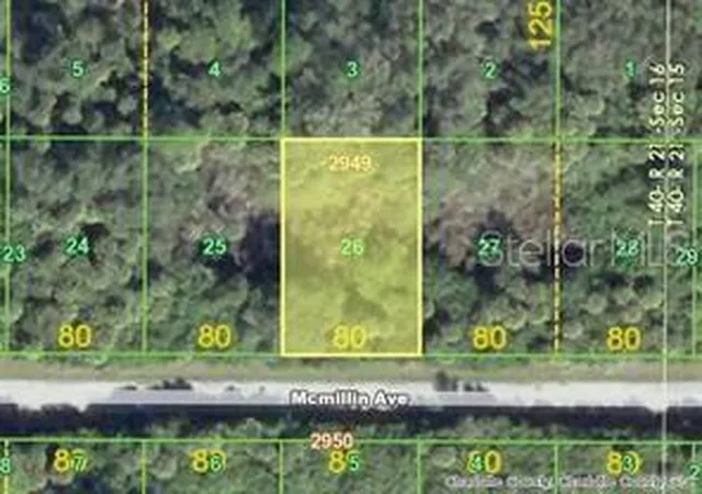 Photo 2 of Land for sale at 14512 Mcmillin (lot 26) Ave, Port Charlotte, FL 33953 | MLS# A4686525 | Listing updated on 2026-09-28