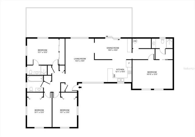 Photo 3 of Single family home for sale at 4528 S Shore Rd, Orlando, FL 32839 | MLS# S5146039 | Listing updated on 2026-09-12