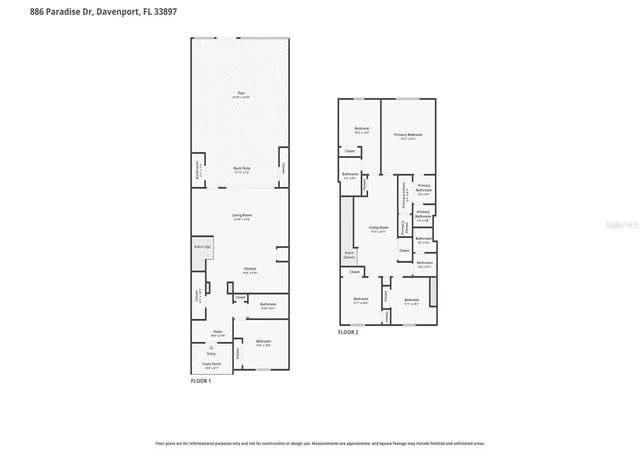 38th image of 886 Paradise Dr, Davenport, FL 33897 | MLS# O6391623