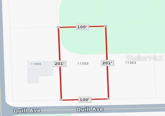 Photo 3 of Land for sale at 11353 Quill Ave, Brooksville, FL 34614 | MLS# W7884009 | Listing updated on 2026-07-08