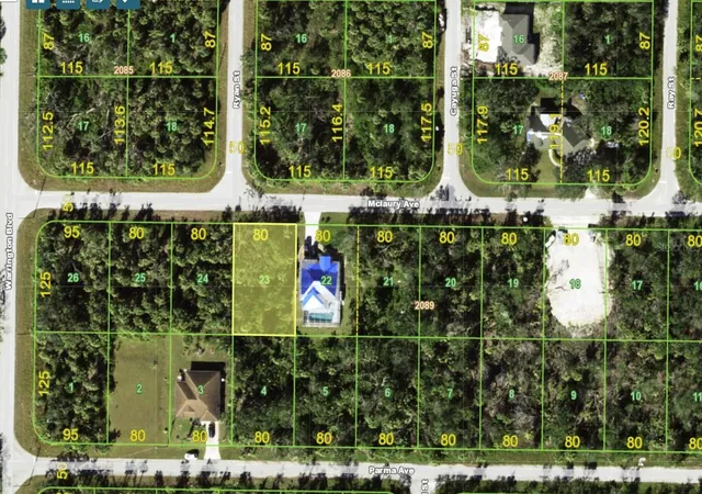 Photo 1 of Land for sale at 16435 Mclaury Ave, Port Charlotte, FL 33954 | MLS# C7523650 | Listing updated on 2026-07-08