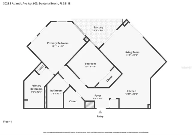 42nd image of 3023 S Atlantic Ave #903, Daytona Beach, FL 32118 | MLS# FC317066