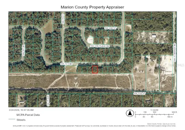 Photo 2 of Land for sale at 0 SW 72nd Circle, Ocala, FL | MLS# OM721390 | Listing updated on 2026-04-01