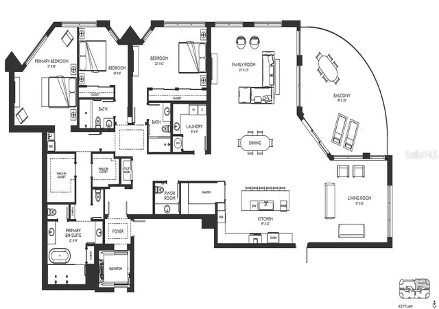 Photo 3 of Condo for sale at 290 Cocoanut Ave #703, Sarasota, FL 34236 | MLS# A4687391 | Listing updated on 2026-09-23