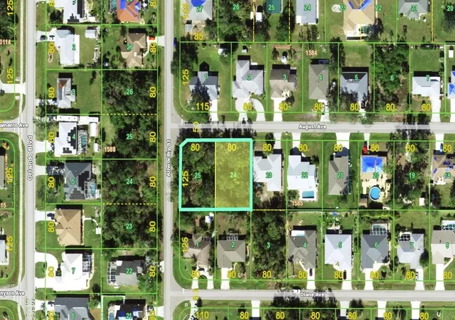 Photo 1 of Land for sale at 23039 & 23047 August Lots 24 & 25 Ave, Port Charlotte, FL 33954 | MLS# C7523918 | Listing updated on 2026-03-30