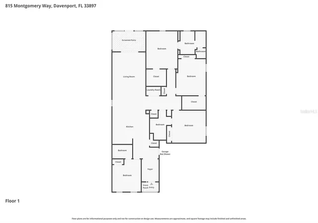 34th image of 815 Montgomery Wy, Davenport, FL 33897 | MLS# TB8491301