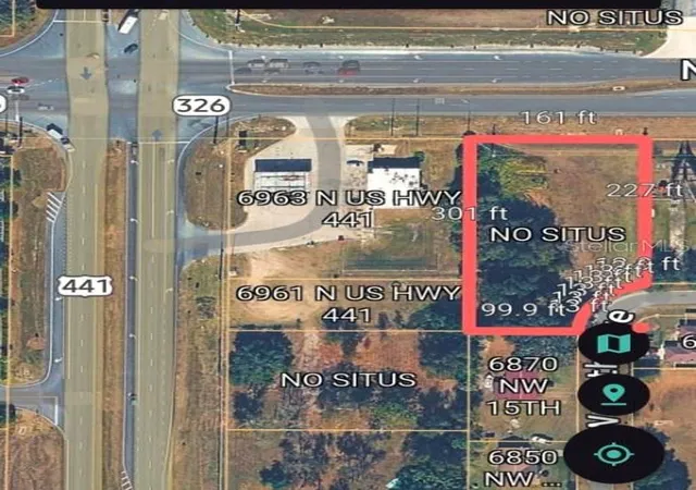 Photo 3 of Land for sale at Hwy 326 / Nw 70th, Ocala, FL 34471 | MLS# OM721724 | Listing updated on 2026-05-11