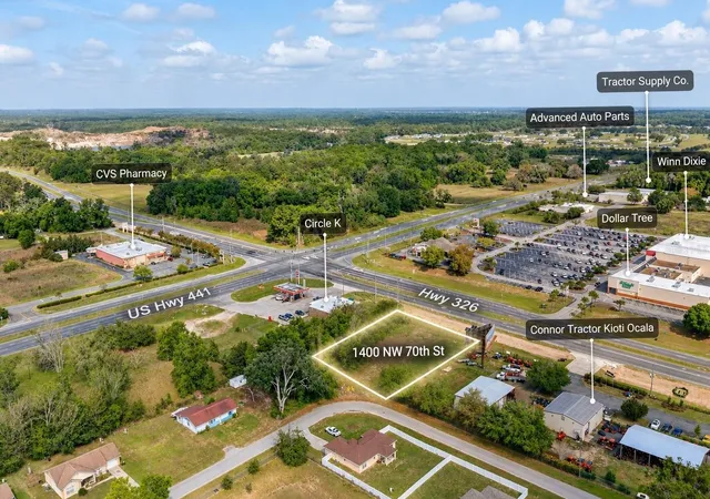 Photo 1 of Land for sale at Hwy 326 / Nw 70th, Ocala, FL 34471 | MLS# OM721724 | Listing updated on 2026-05-11
