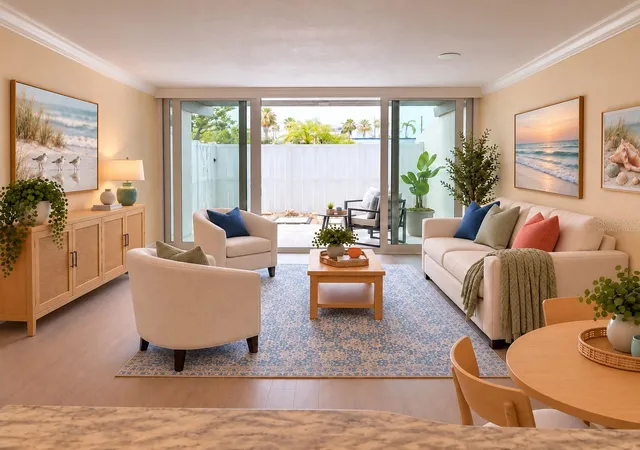 Listing Photo 2 - Condo for sale in building located at 450 Treasure Island Cswy, Treasure Island, FL 33706 - Unit #102