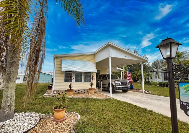 Photo 1 of Manufactured home for sale at 618 Iglesia Dr, North Port, FL 34287 | MLS# TB8493528 | Listing updated on 2026-09-22