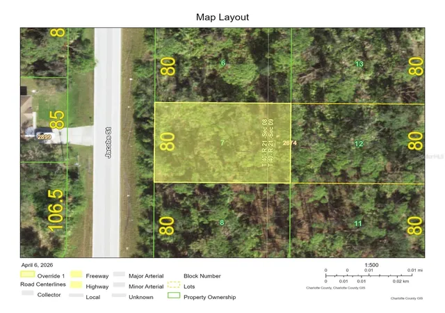 Photo 1 of Land for sale at 1312 Jacobs St, Port Charlotte, FL 33953 | MLS# D6146879 | Listing updated on 2026-04-06