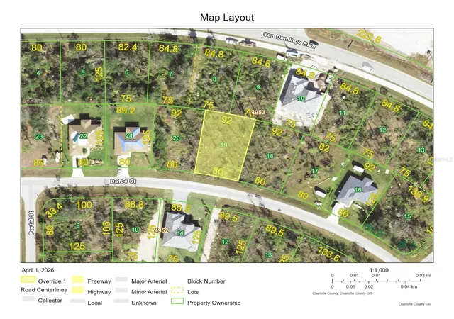 Photo 4 of Land for sale at 14390 Dafoe St, Port Charlotte, FL 33981 | MLS# D6146892 | Listing updated on 2026-09-18