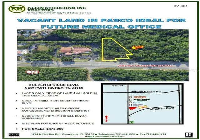 Photo 3 of Land for sale at 0 Seven Springs Blvd, New Port Richey, FL 34655 | MLS# TB8493875 | Listing updated on 2026-10-05