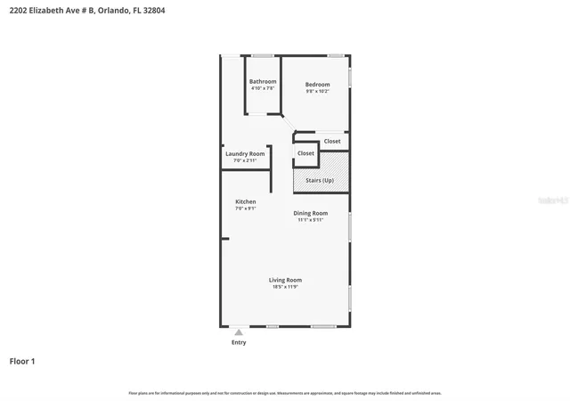 Homes for sale in Orlando, FL | 2202 Elizabeth Ave #B, Orlando, FL 32804 | MLS# O6396501