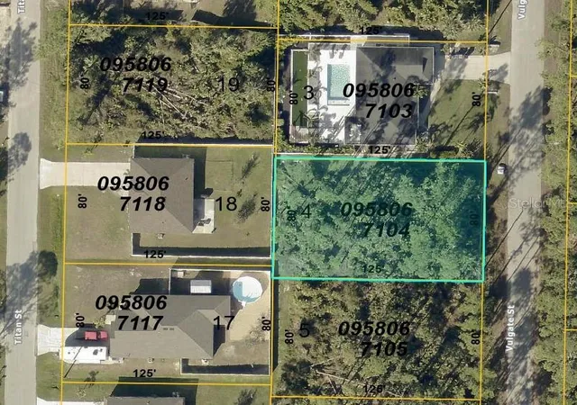 Photo 1 of Land for sale at Vulgate St, North Port, FL 34286 | MLS# O6396597 | Listing updated on 2026-09-30