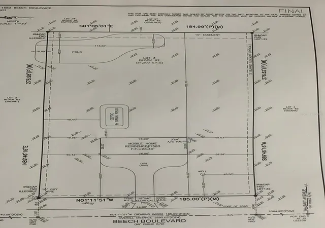 Photo 44 of Manufactured home for sale at 1583 Beech Blvd, Bunnell, FL 32110 | MLS# FC317515 | Listing updated on 2026-09-02