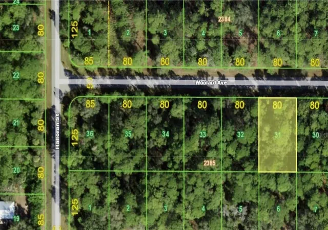 Photo 1 of Land for sale at 13101 Woolard Ave, Port Charlotte, FL 33953 | MLS# A4689279 | Listing updated on 2026-04-13