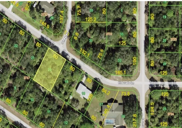 Photo 1 of Land for sale at 3255 Eldorado Ln, Port Charlotte, FL 33948 | MLS# A4689290 | Listing updated on 2026-04-09