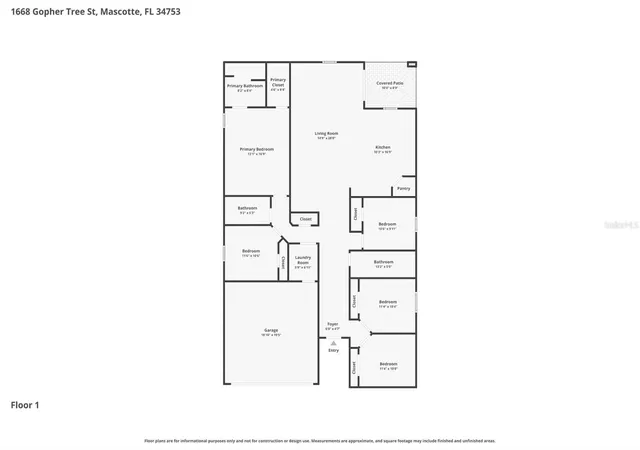 Homes for sale in Mascotte, FL | 1668 Gopher Tree St, Mascotte, FL 34753 | MLS# O6398044